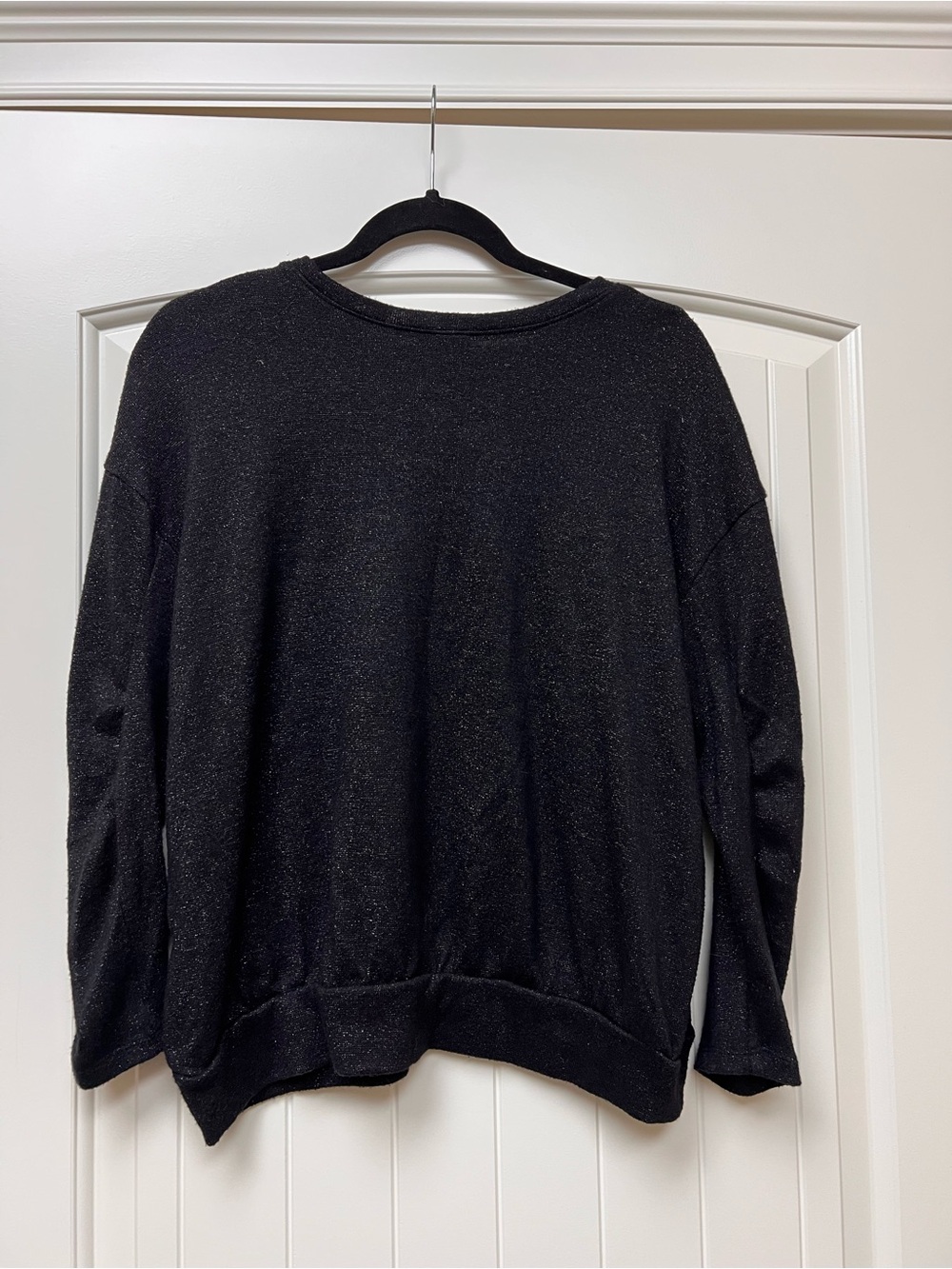 Torrid Sparkly Black Holiday Top - 0